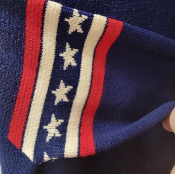 Jersild Vintage Stars & Strips- Wisconsin  USA Sweater SZ M - Picture 9 of 9